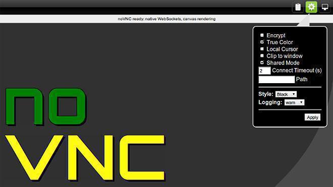 noVNC – HTML5 VNC-Client