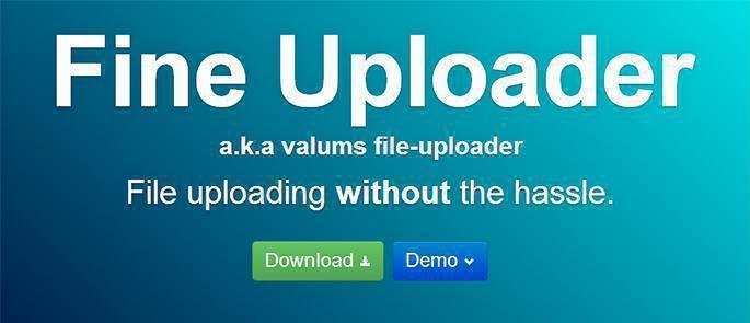Fine Uploader – Moderner Javascript File Uploader