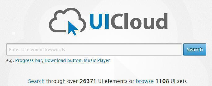 UICloud – User Interface (UI) Suchmaschine