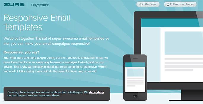 Zurbs Responsive Email Templates
