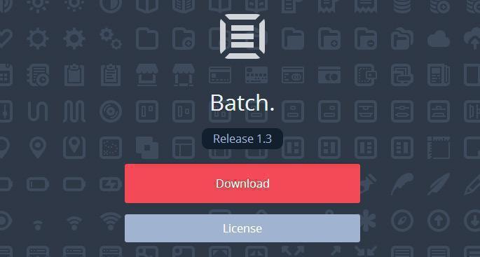 Batch - Über 300 Open Source FlatUI Icons Screenshot
