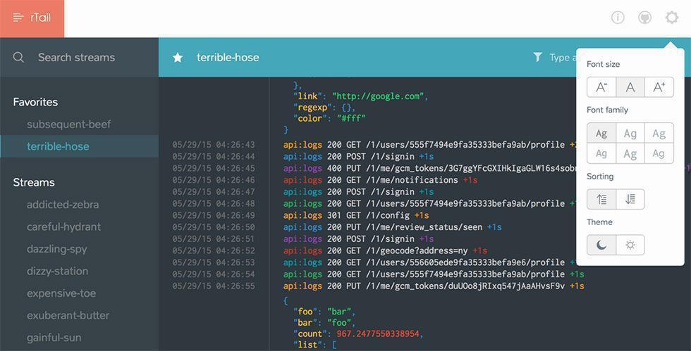 rtail – Realtime Terminal Output Monitoring im Browser