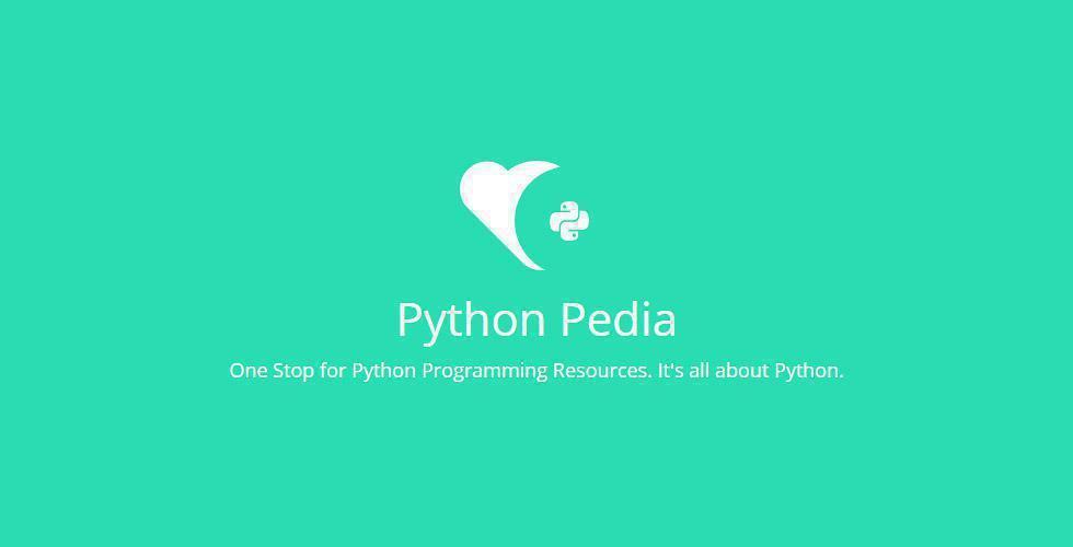 Python Pedia – Leckere Ressourcen für Python-Entwickler