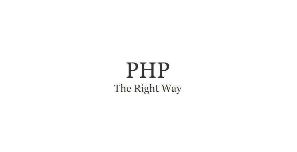 PHP Best Practice Standards