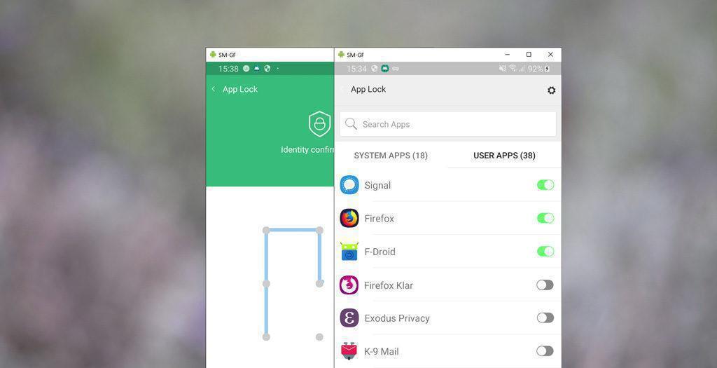 Bild AppLock - Open-Source Android Smartphone App Locker