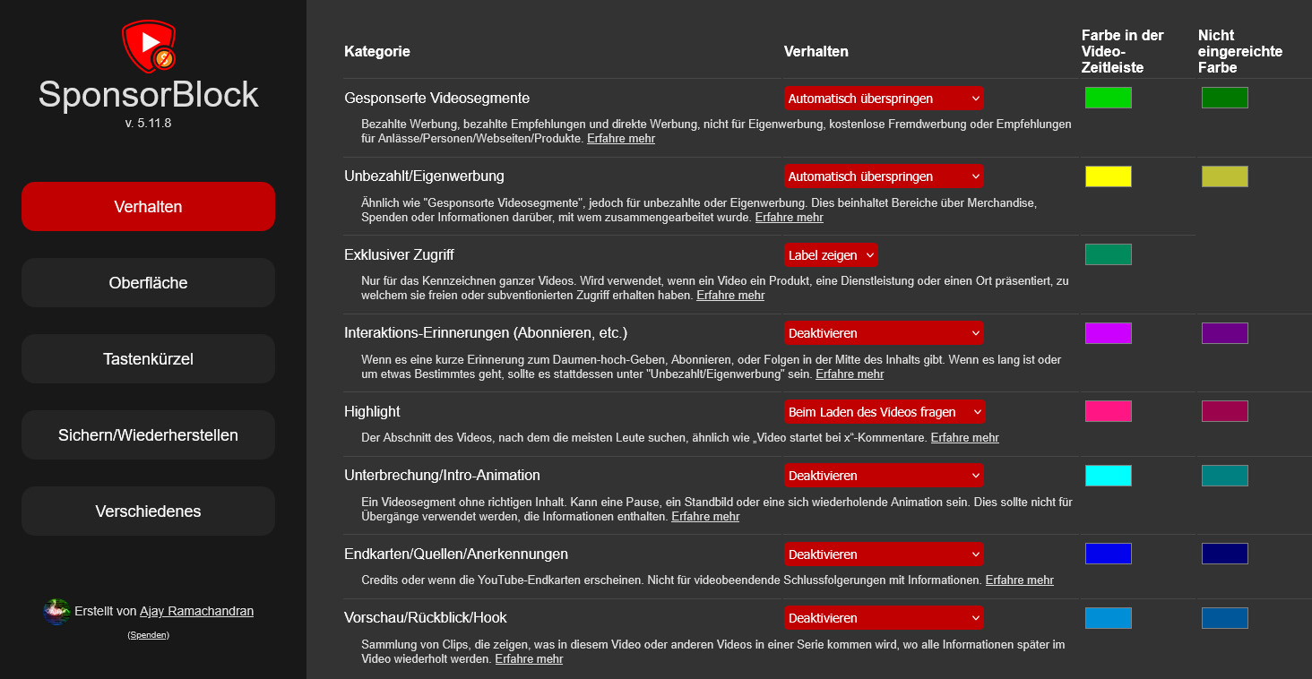 Screenshot - SponsorBlock - Youtube Open-Source Ad-Blocker