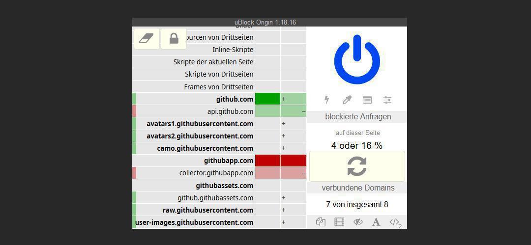 Bild - uBlock Origin - Firefox Adblocker