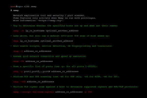 Bild - tldr - Open-Source man-Pages