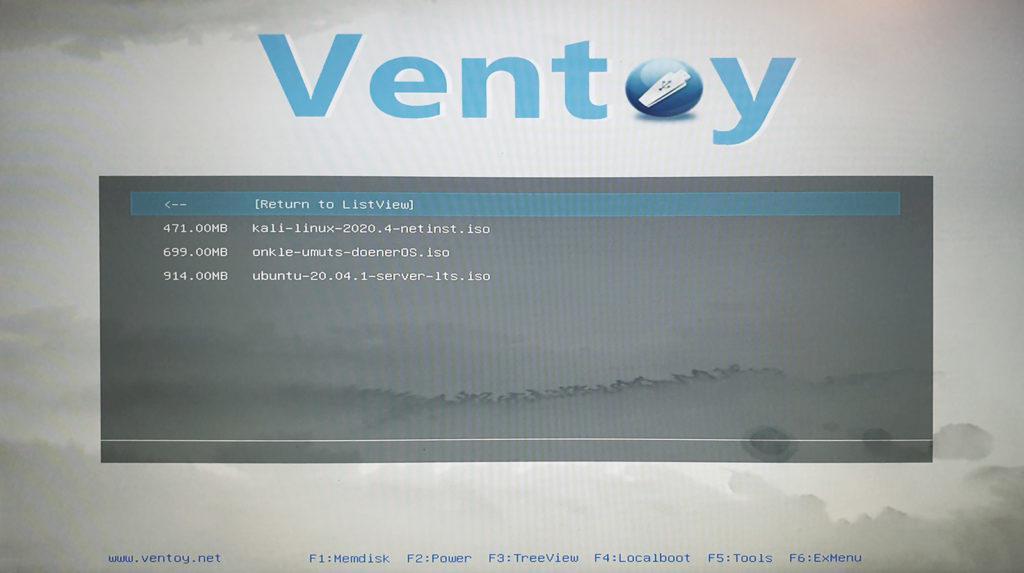 Bild - Ventoy - Open-Source Multiboot ISO USB Creator