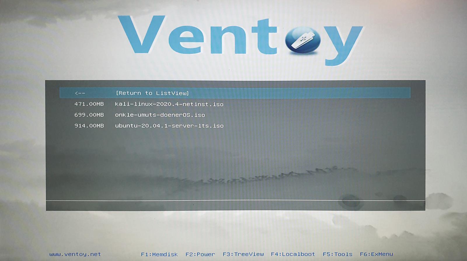 Ventoy – Gechillt multibootfähige USB-Schapeicher erstellen