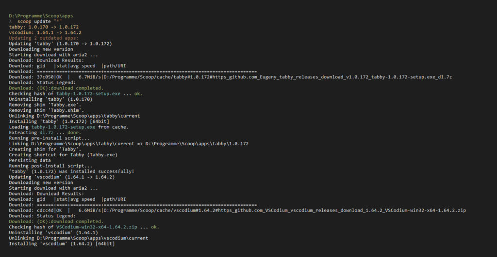 Bild - Scoop - Open-Source Windows-Paketmanager