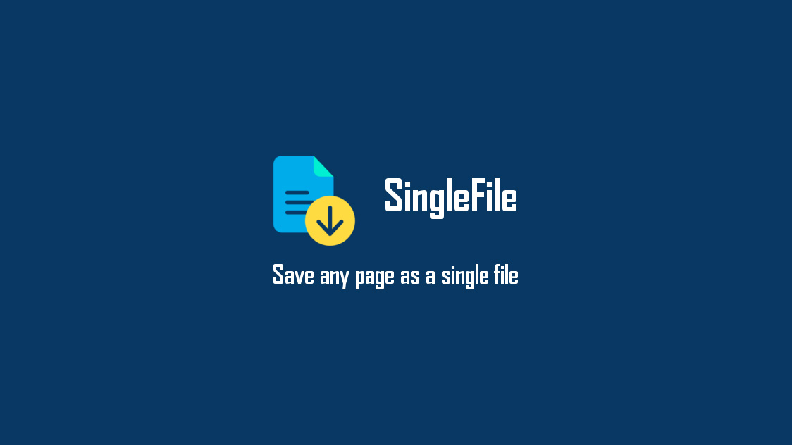 SingleFile – Open-Source Browser-Plugin zum Speichern von Webseiten