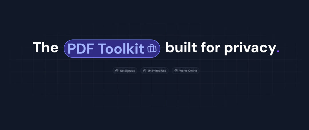 Bild - BentoPDF - Open-Source Privacy-first Web-PDF-Toolkit